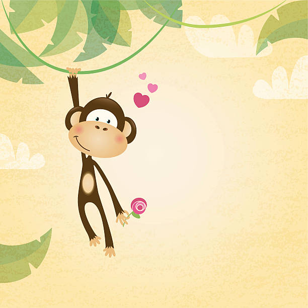 Hanging Monkey Illustrations, Royalty-Free Vector Graphics ...