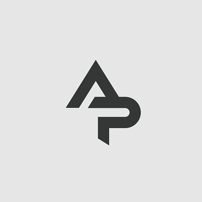 Ap Monogram Of Two Letters Ap Luxury Simple Minimal And Elegant Ap Logo