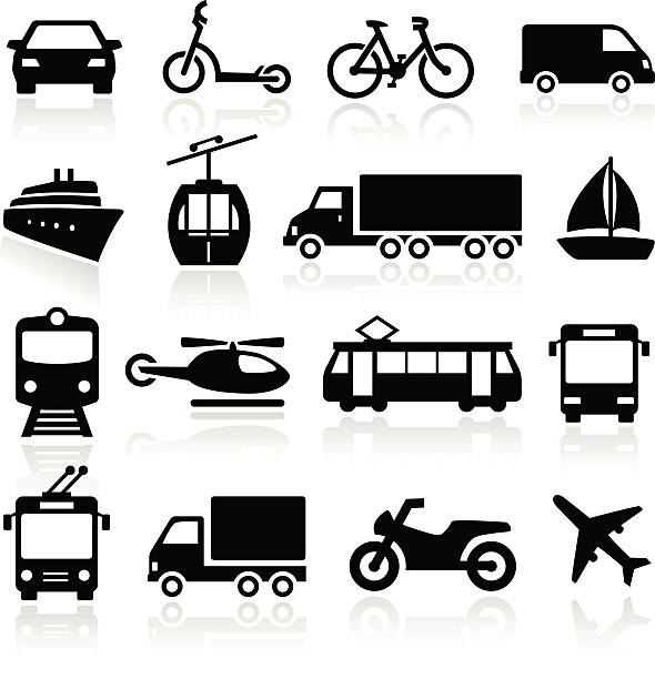 電車のシルエット イラスト素材 Istock