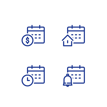 periodo finance recordatorio mensual pago zeitraum calendario betalning lnet fastighet tidsperioden vektorsymbol rlig maandelijkse onroerende betaling tijdspanne lening jaarlijkse finanza