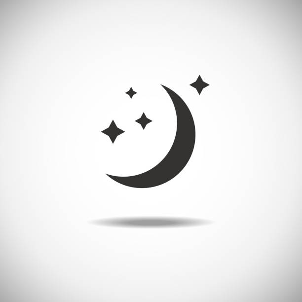 Royalty Free Crescent Moon Clip Art, Vector Images & Illustrations - iStock