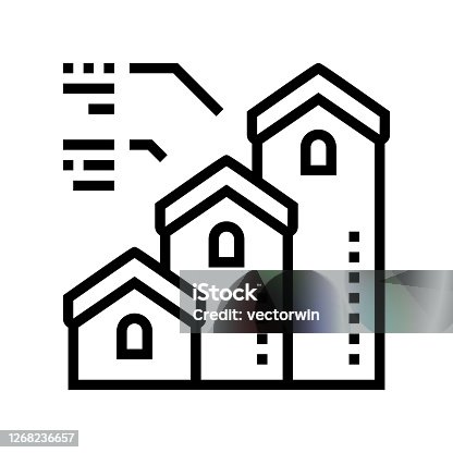 istock mortgage from little to big house line icon vector illustration 1268236657