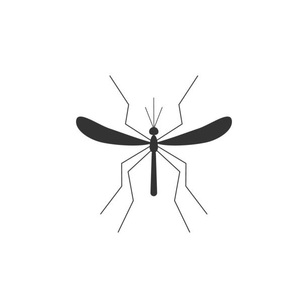 stockillustraties, clipart, cartoons en iconen met de pictogramvector van de mug - muggen