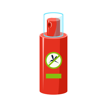 Mosquito Repellent In Plastic Bottle Simplified Icon