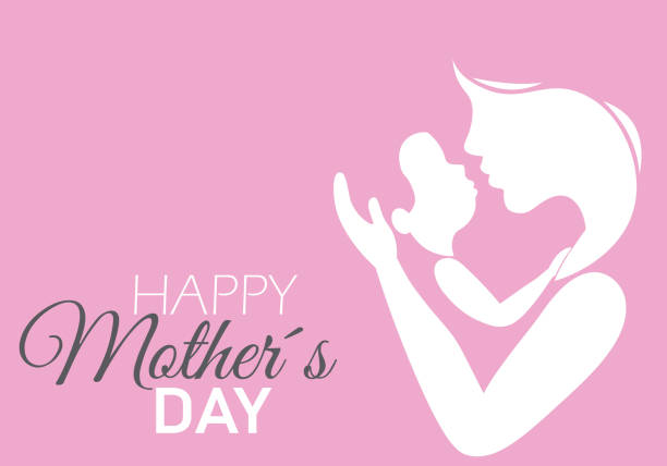 ilustrações de stock, clip art, desenhos animados e ícones de mothers day card - mother