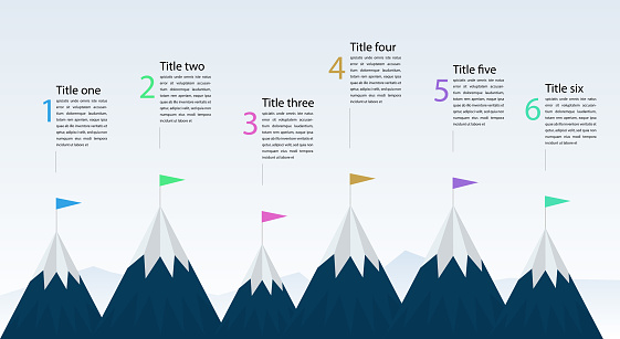 mountain infographics