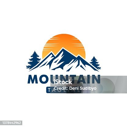 istock Mountain logo vector design templates 1378442962
