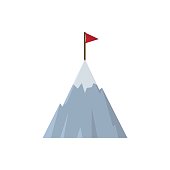 Rock - Object, India, Mountain, Success, Flag