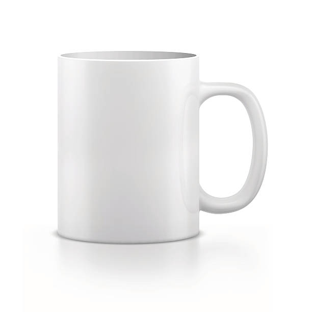 Mug Vector cup.  coffee cup stock illustrations