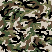 multicam camouflage forest seamless pattern