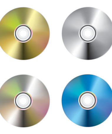 CD/DVD multicolored Disk