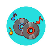 istock music storage media phonograph record vector illustration design 1396724113