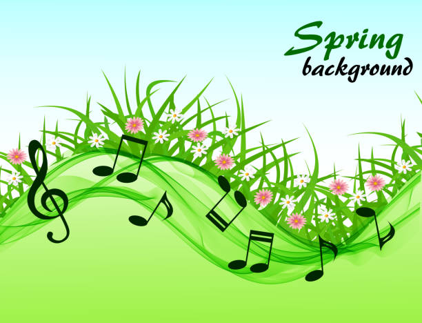 Best Spring Music Illustrations, Royalty-Free Vector ...