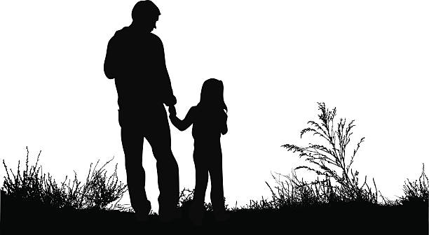 Image result for daughter and father illustration