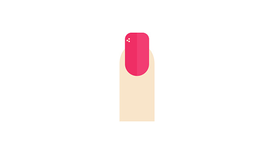 Nail shape icon