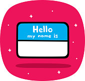 istock Name Tag Doodle 1299879524