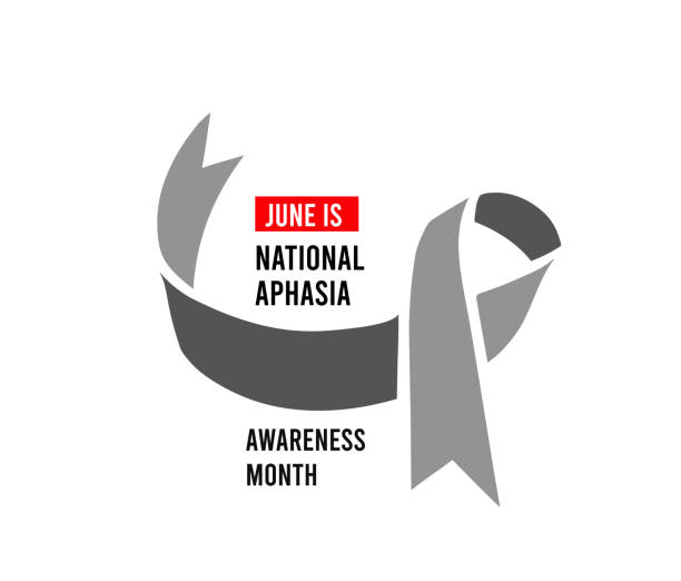 National Aphasia Awareness Month. Vector illustration vector art illustration