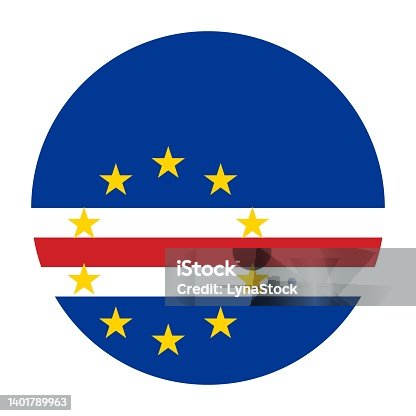 istock National Flag of Cabo Verde 1401789963