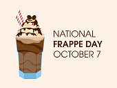 istock National Frappe Day vector 1338265860