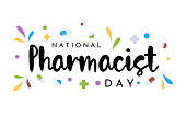 istock National Pharmacist Day background. Vector 1359035097