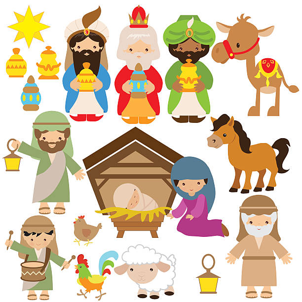 Best Nativity Scene Illustrations, RoyaltyFree Vector