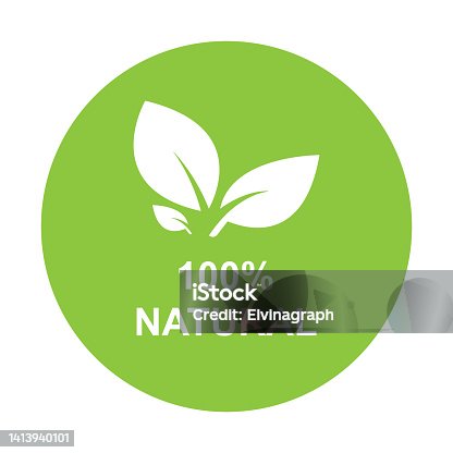 istock natural product label icon vector 1413940101