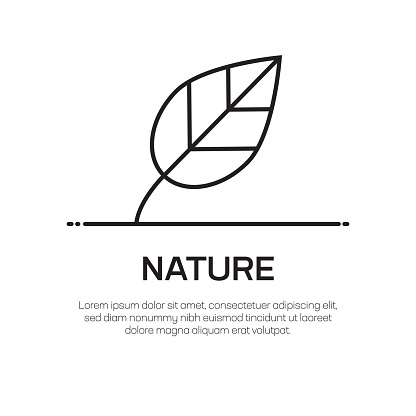 Nature Vector Line Icon - Simple Thin Line Icon, Premium Quality Design Element