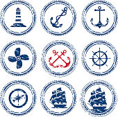 Vector Nautical Vessel Symbols