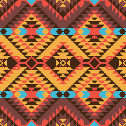 Navajo style pattern