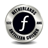 istock Netherlands antillean guilder ANG 1304480607