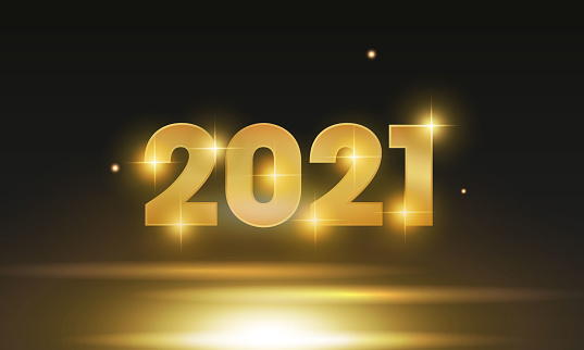 2021 New Year Abstract background