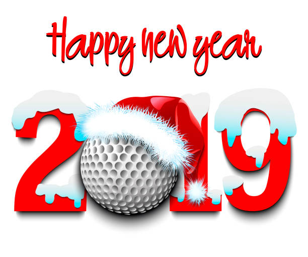 Image result for happy new year clip art golf