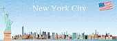 Vector New York City Skyline