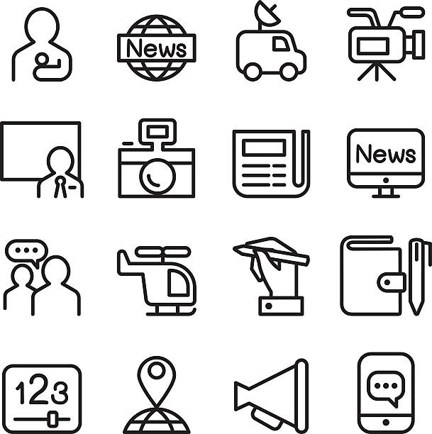 News Anchor Clip Art, Vector Images & Illustrations - iStock