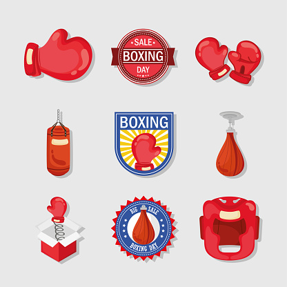 nine boxing day icons