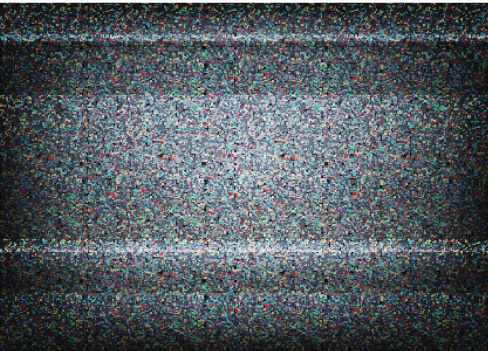 No signal TV illustration. Scalable vector. Error concept