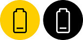 istock Not Charged Battery Icon 1021678190