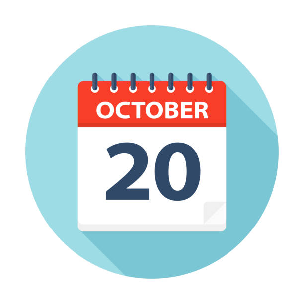 October 20 - Calendar Icon