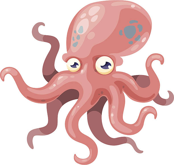 Octopus vector art illustration