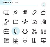 20 Outline Style - Black line - Pixel Perfect icons / Set #02