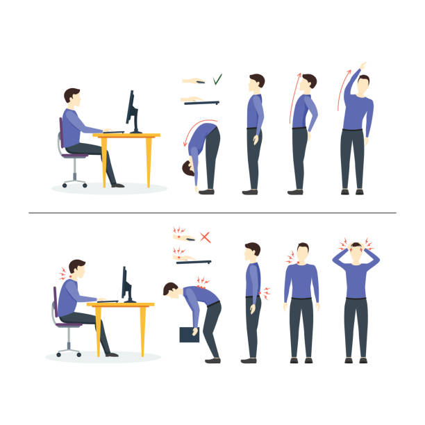 Royalty Free Office Exercise Clip Art, Vector Images & Illustrations ...