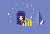 Stock Market Data,Stock Market and Exchange Barrel,Crude Oil,Oil Drum,