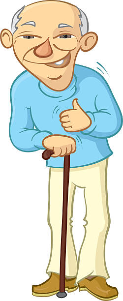 Old Man Clip Art, Vector Images & Illustrations - iStock
