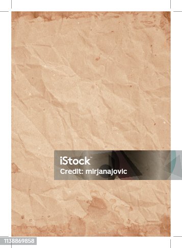 istock Old Paper texture background 1138869858