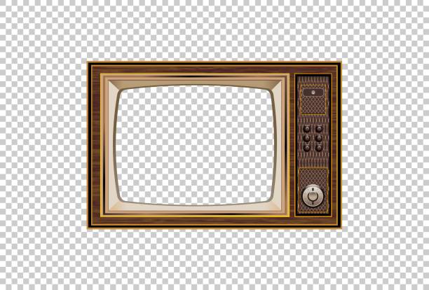 老電視例證好老復古電視 - 舊的 幅插畫檔、美工圖案、卡通及圖標