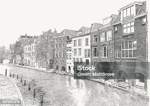istock Old Utrecht Netherlands 1371503218