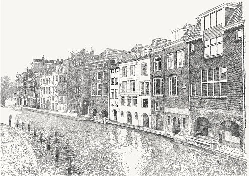 Old Utrecht Netherlands