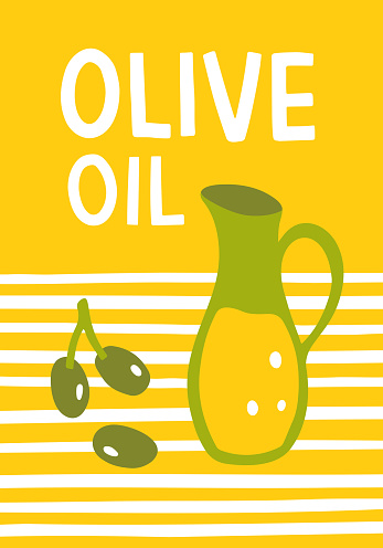Olive oil poster