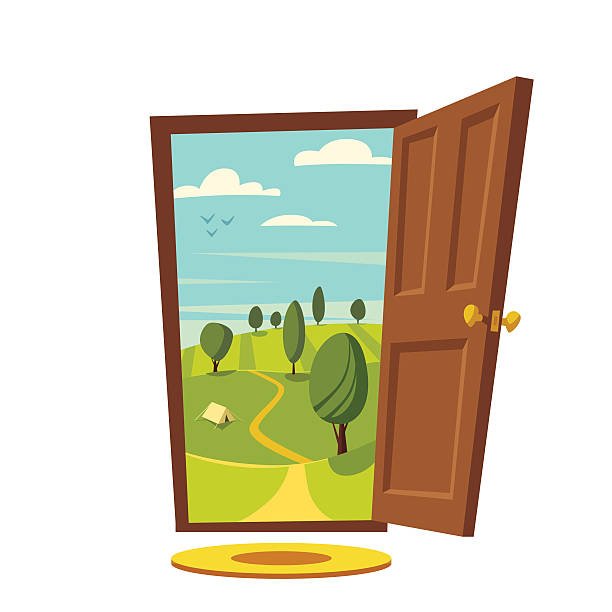 386 Door Opening To Field Stock Photos Pictures Royalty Free Images Istock