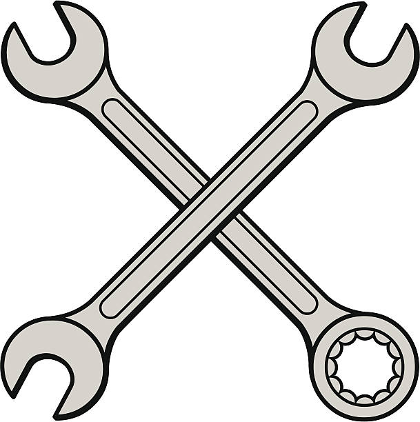 Cartoon Wrench Clip Art / The clipart is related to crossed wrench ,wrench ...